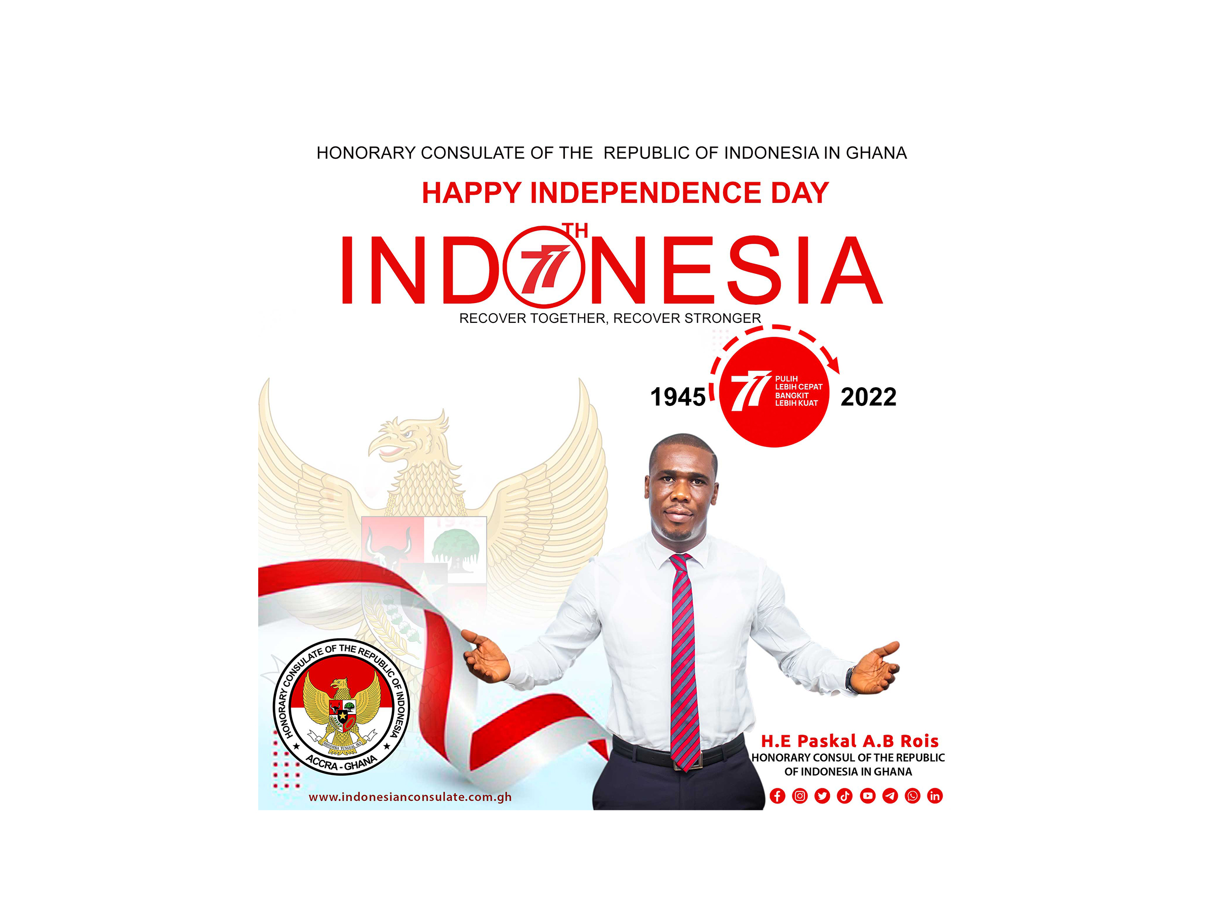 Indonesia Celebrates 77th Independence Day